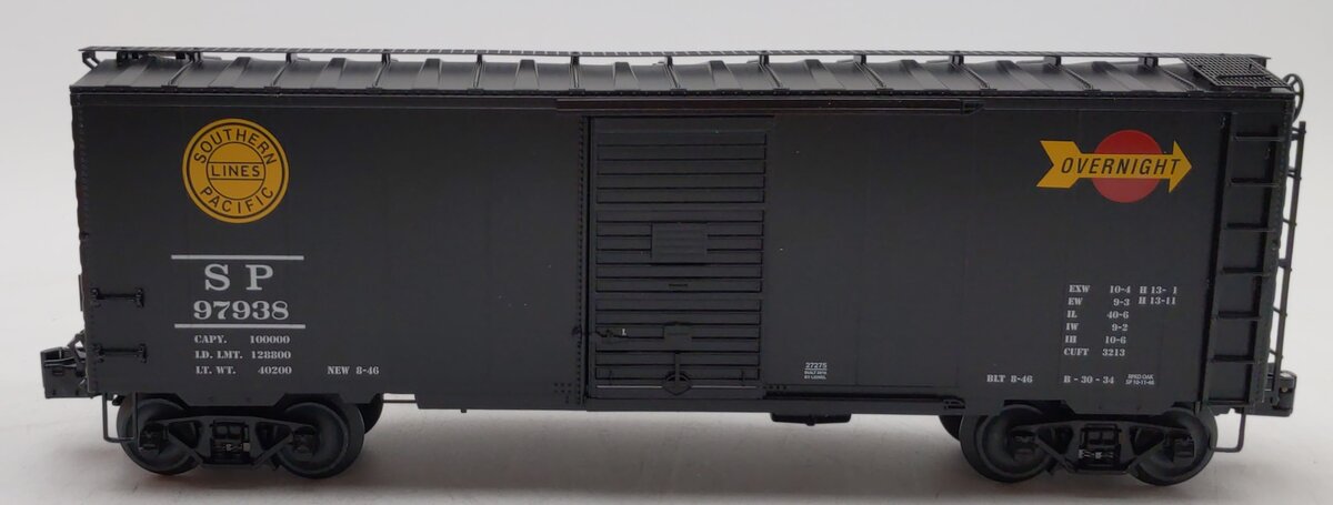 Lionel 6-27275 O Gauge Southern Pacific PS-1 Overnight Boxcar #97938 NEW