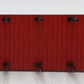 Lionel 6-26390 O Gauge Santa Fe Flatcar with Bulkheads