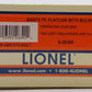 Lionel 6-26390 O Gauge Santa Fe Flatcar with Bulkheads