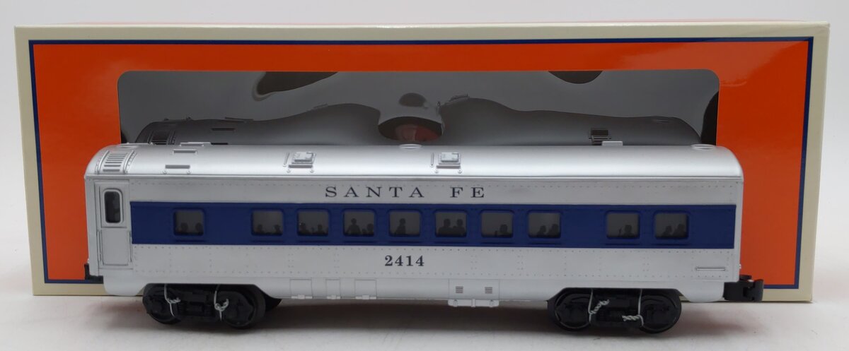 Lionel 6-27775 O Gauge Santa Fe Coach Passenger Car #2414 LN/Box