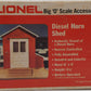 Lionel 6-2127 O Lionelville Assembled Battery Operated Diesel Horn Shed
