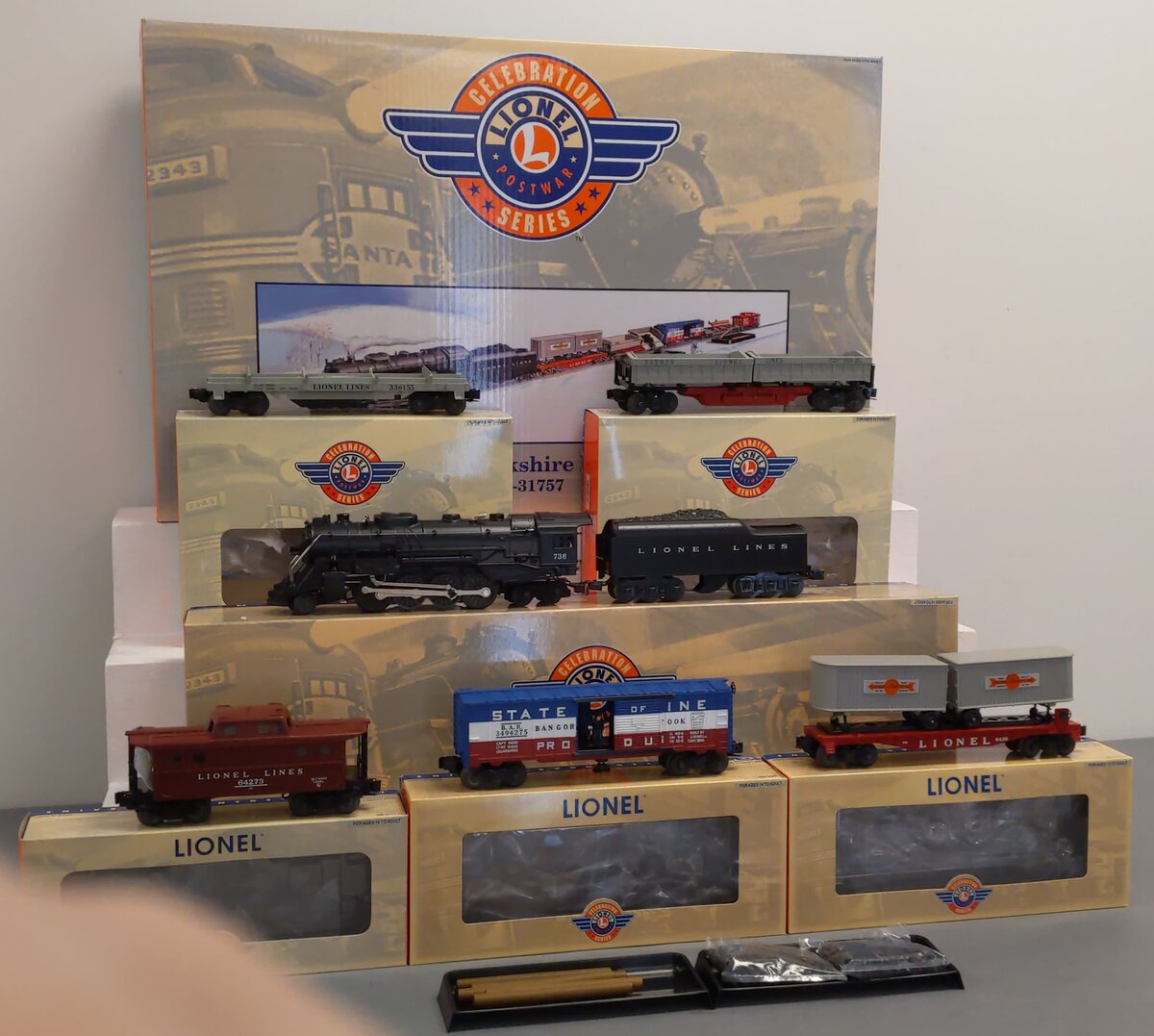 Lionel 6-31757 O Gauge PWC Berkshire Steam Freight Train Set #2289WS