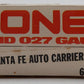 Lionel 6-9281 O Gauge Santa Fe Tri-level Auto Carrier NIB
