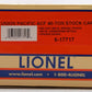 Lionel 6-17717 O Gauge Union Pacific ACF 40-Ton Stock Car #48217