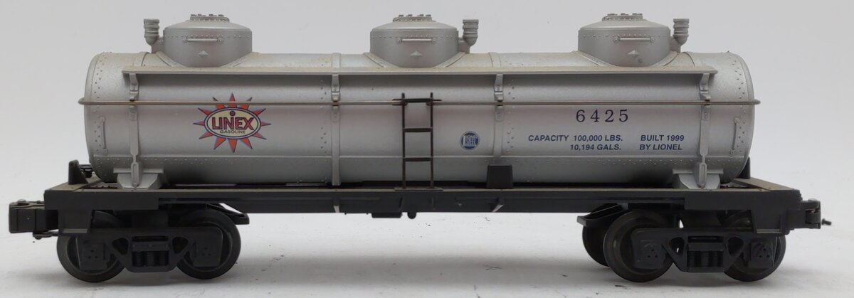 Lionel 6-16187 O Gauge Linex Three Dome Tank Car LN/Box