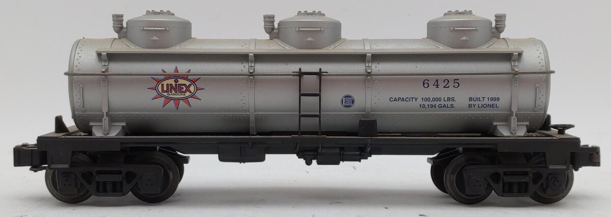Lionel 6-16187 O Gauge Linex Three Dome Tank Car LN/Box