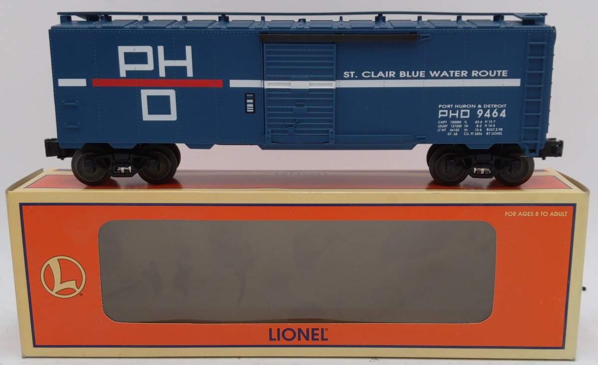 Lionel 6-17234 O Gauge Port Huron & Detroit Boxcar #9464 LN/Box