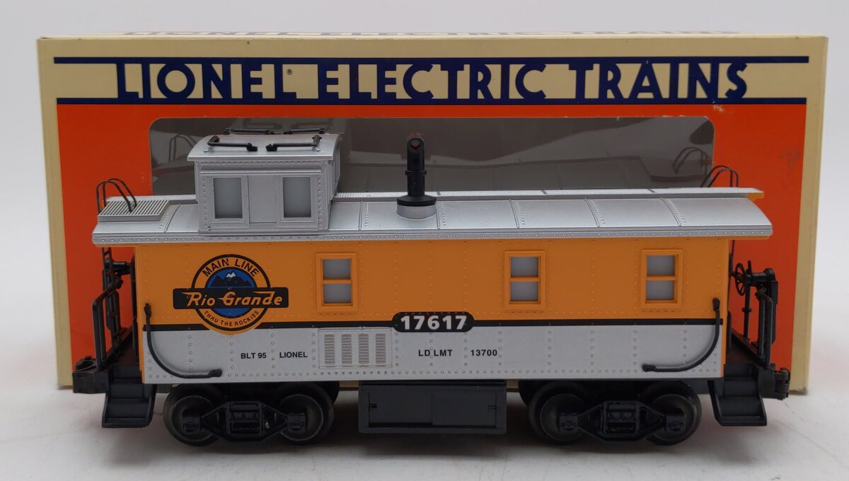 Lionel 6-17617 O Gauge Denver & Rio Grande Caboose #17617 LN/Box