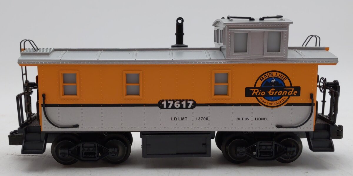 Lionel 6-17617 O Gauge Denver & Rio Grande Caboose #17617 LN/Box