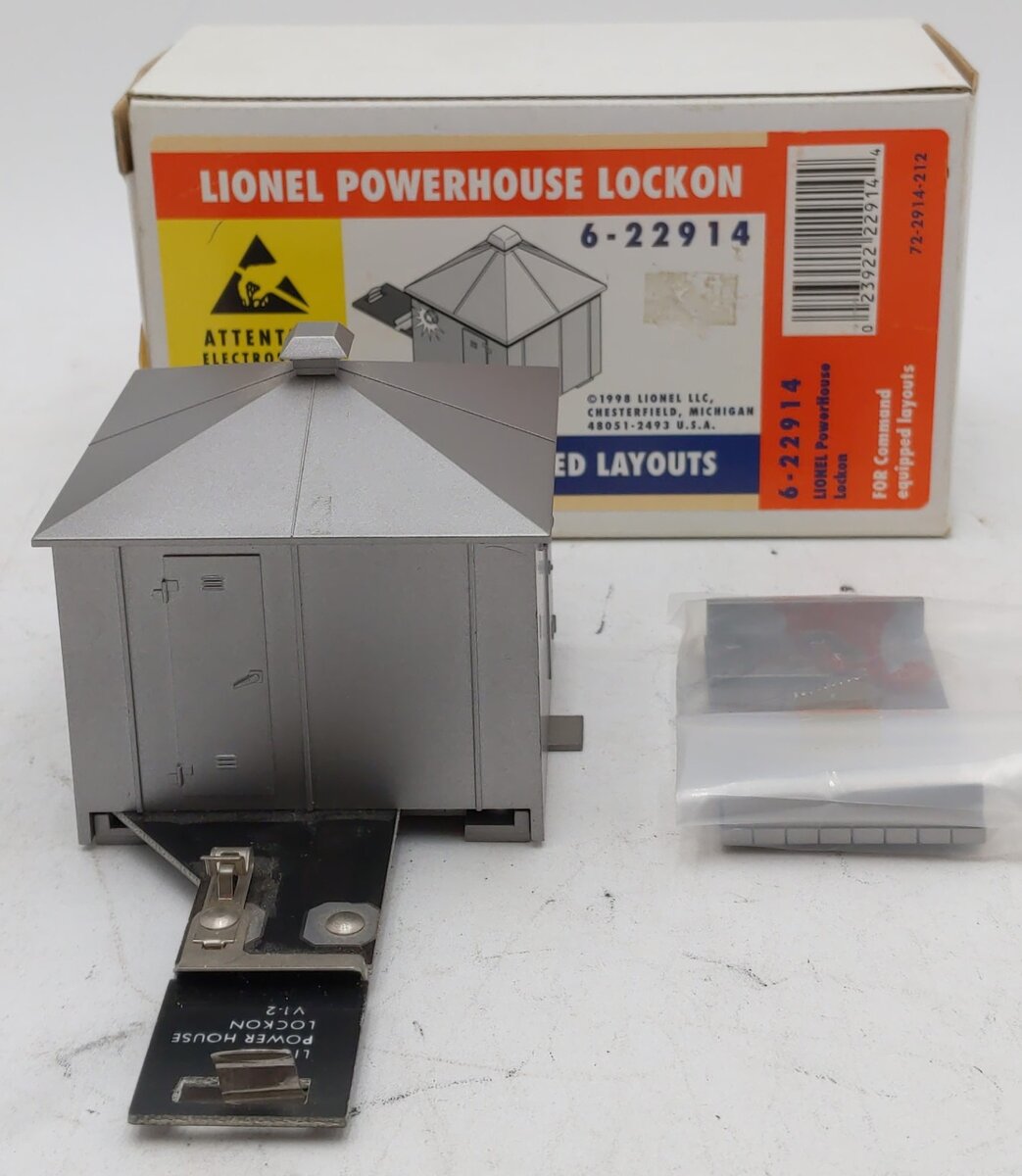 Lionel 6-22914 O Scale Powerhouse Trainmaster Command Lock-On MT/Box