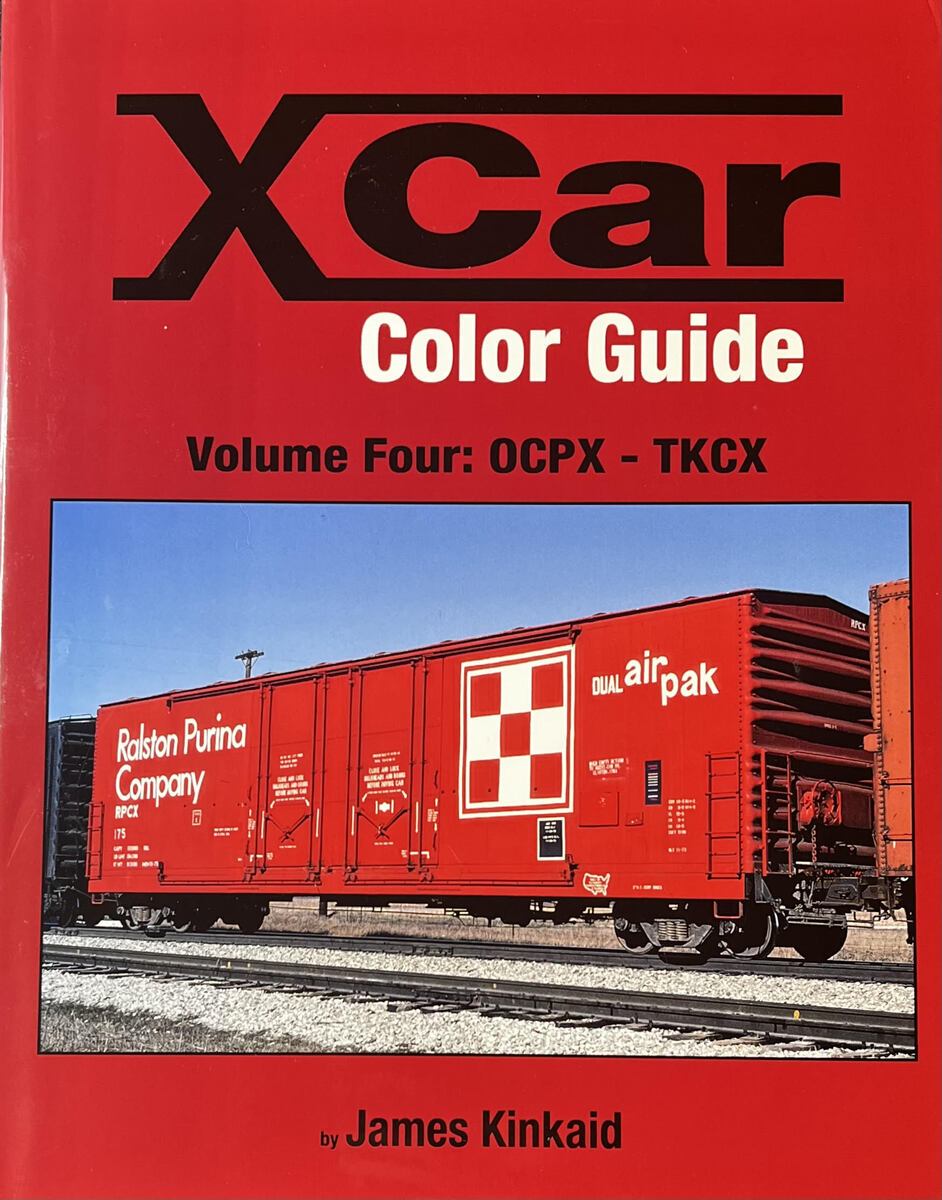 X Car Color Guide Vol 4: OCPX-TKCX Hardcover Book By James Kinkaid EX