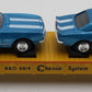 MTH 30-76792 O Chessie Flat Car with 2 1967 Camaros #8819