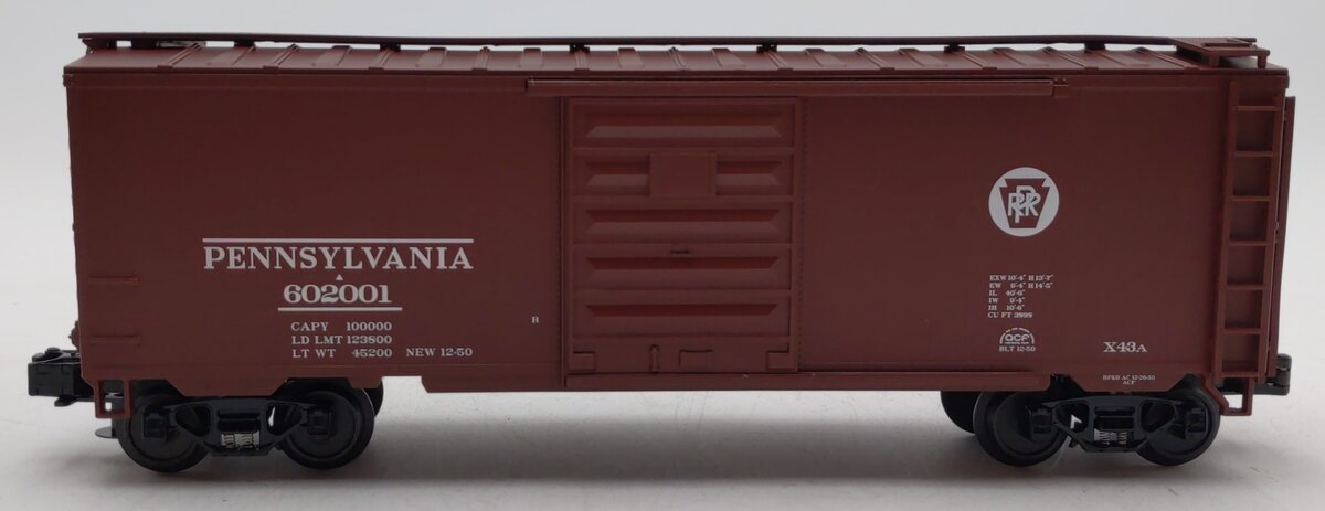 MTH 20-93179 O Pennsylvania 40' Boxcar #602001 NIB