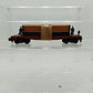 American Flyer 25058 S SP Lumber Unloading Flatcar with Pike Master Couplers EX