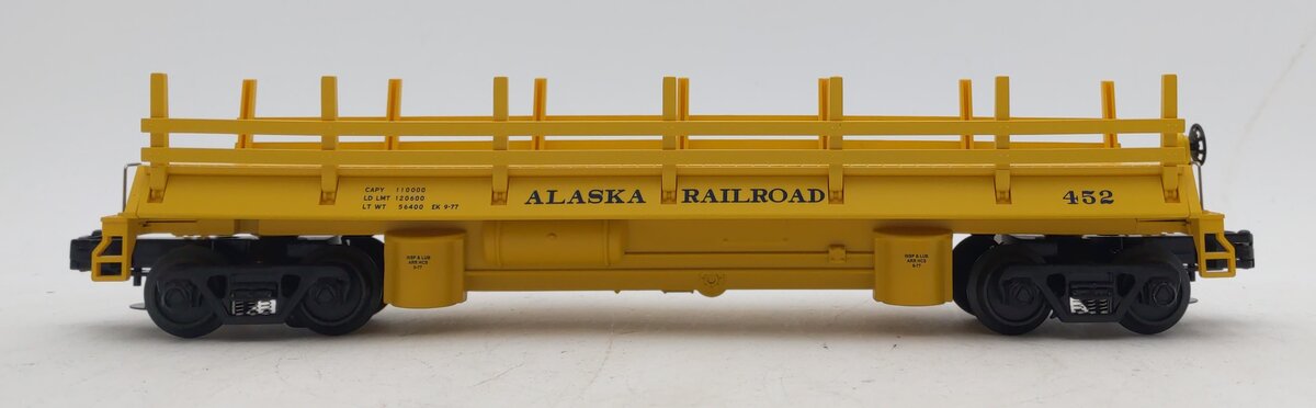 MTH 20-98326 O Gauge Alaska Operating Log Car #452 EX/Box