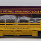 MTH 20-98326 O Gauge Alaska Operating Log Car #452 EX/Box