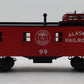 MTH 30-8504 O Gauge Alaska Railroad Die-Cast Caboose LN/Box