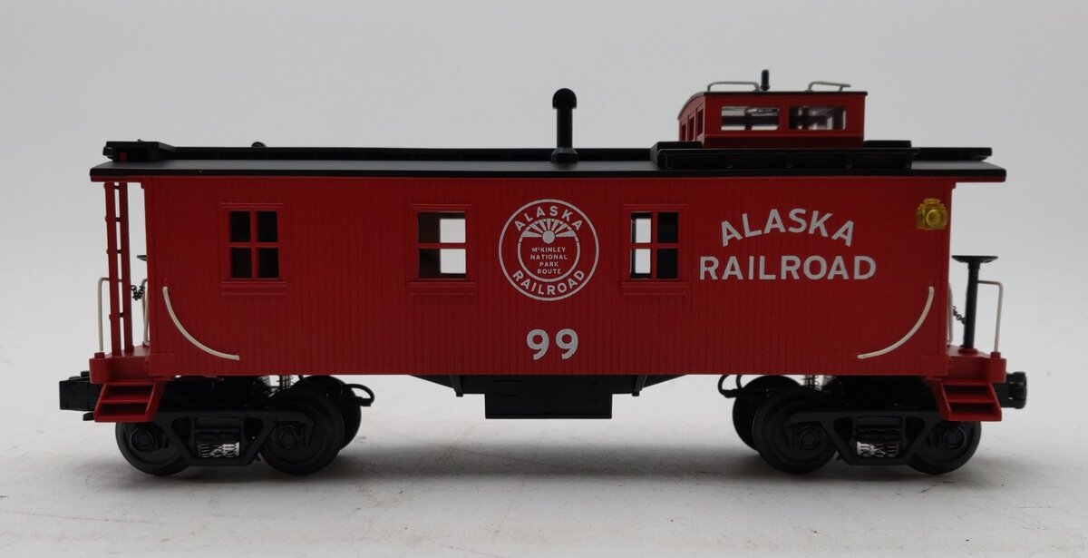 MTH 30-8504 O Gauge Alaska Railroad Die-Cast Caboose LN/Box