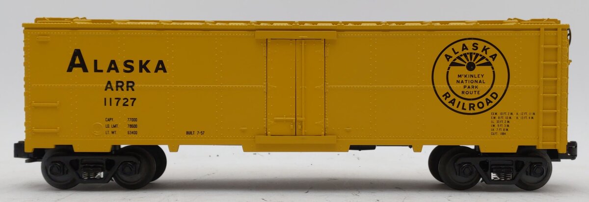 MTH 30-7825 O Gauge Alaska Modern Reefer Car #11727 LN/Box
