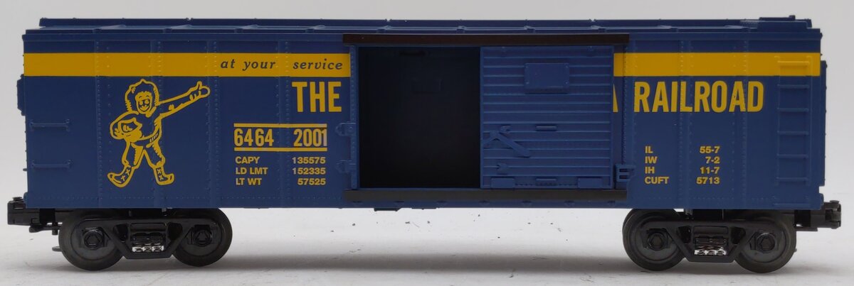 MTH 30-7474 O Gauge Alaska Boxcar #6464 2001 LN/Box