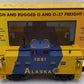 MTH 30-7752 O Gauge Alaska Railroad Illuminated Steel Caboose #1081 LN/Box