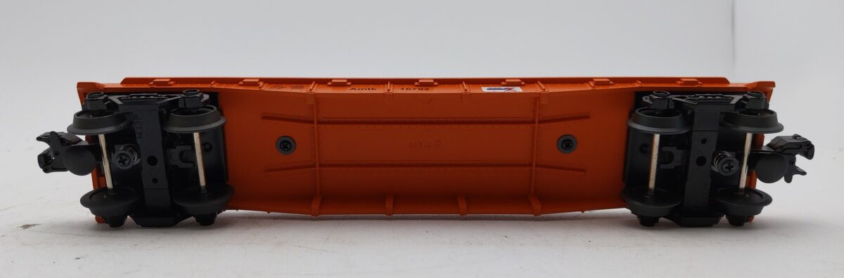 MTH 30-76079 O Amtrak RailKing Flatcar with Wheel Sets #16702 LN/Box