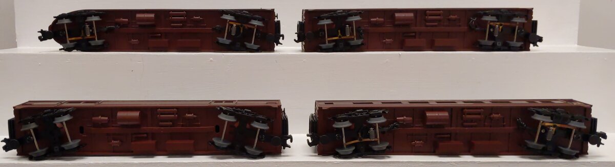 Lionel 6-39065 Pennsylvania Streamliner Passenger Car 4-Pack VG/Box