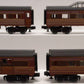 Lionel 6-39065 Pennsylvania Streamliner Passenger Car 4-Pack VG/Box
