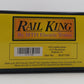 MTH 30-6110B NYC Lighting Stripe O-27 Streamlined Illuminated Baggage Car LN/Box