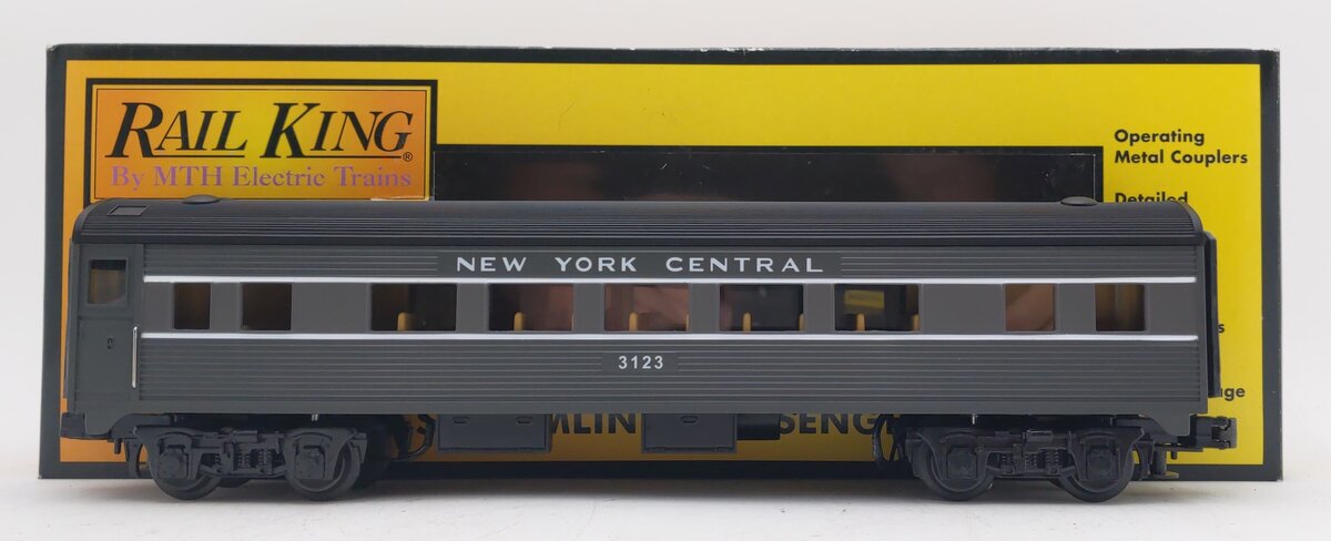 MTH 30-6110C O New York Central Coach Car #3123 LN/Box