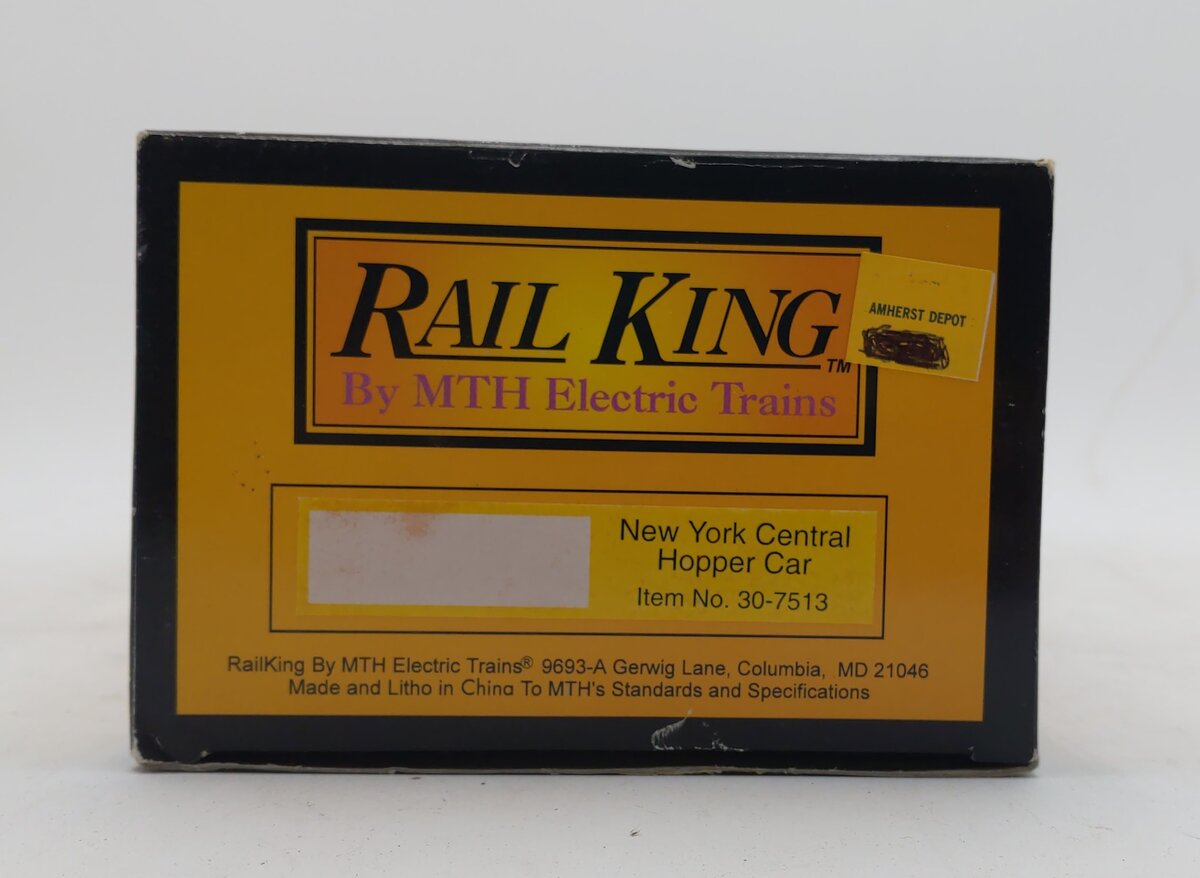 MTH 30-7513 O Gauge New York Central Hopper #904420 LN/Box