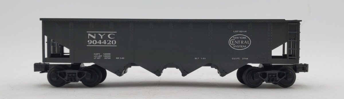 MTH 30-7513 O Gauge New York Central Hopper #904420 LN/Box