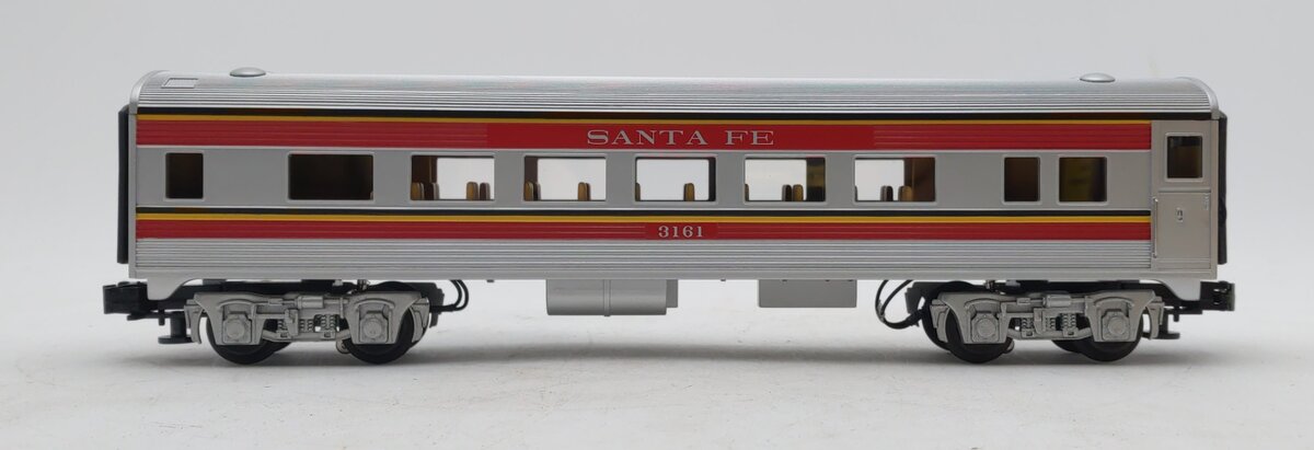 MTH 30-6102 O Gauge Santa Fe Coach Passenger Car #3161 LN/Box