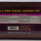 MTH 20-2259-1 O City of SF E6 ABA Diesel Engine Set w/PS2 #SF-4/SF-5/SF-7 NIB