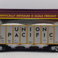 MTH 20-98323 O Gauge Union Pacific Rapid Discharge Hopper #27653 w/ Rock Load LN/Box