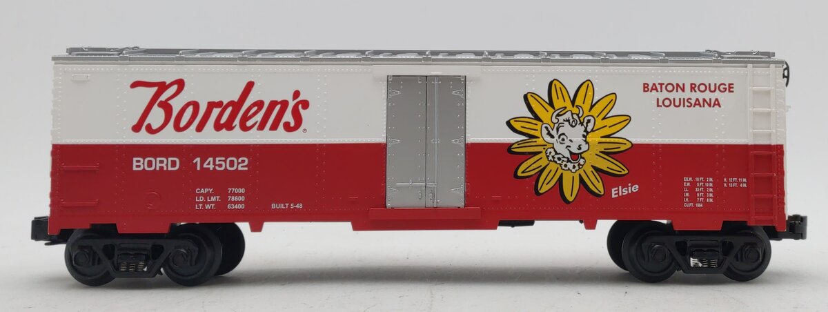 MTH 30-7842 O Gauge Borden's Milk Reefer Car #14502 LN/Box