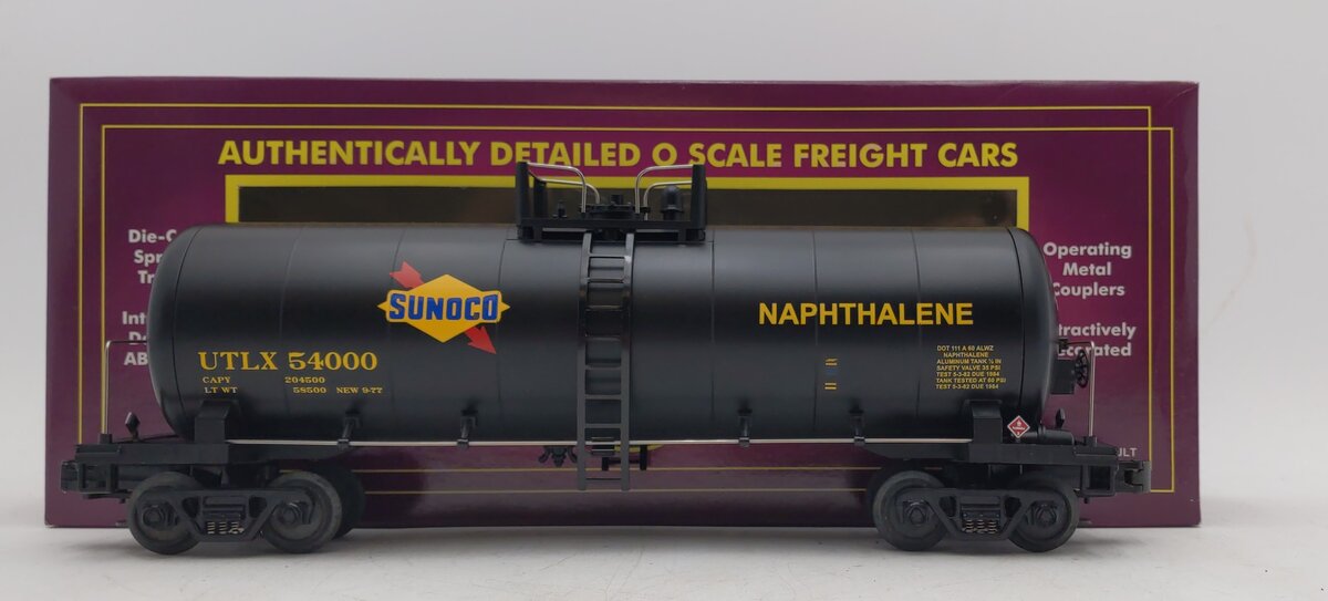 MTH 20-96034 O Gauge Sunoco Tank Car #54000 EX/Box