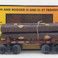 MTH 30-7677 O Gauge 19th Century Log Car #53 LN/Box