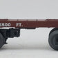 MTH 30-7677 O Gauge 19th Century Log Car #53 LN/Box
