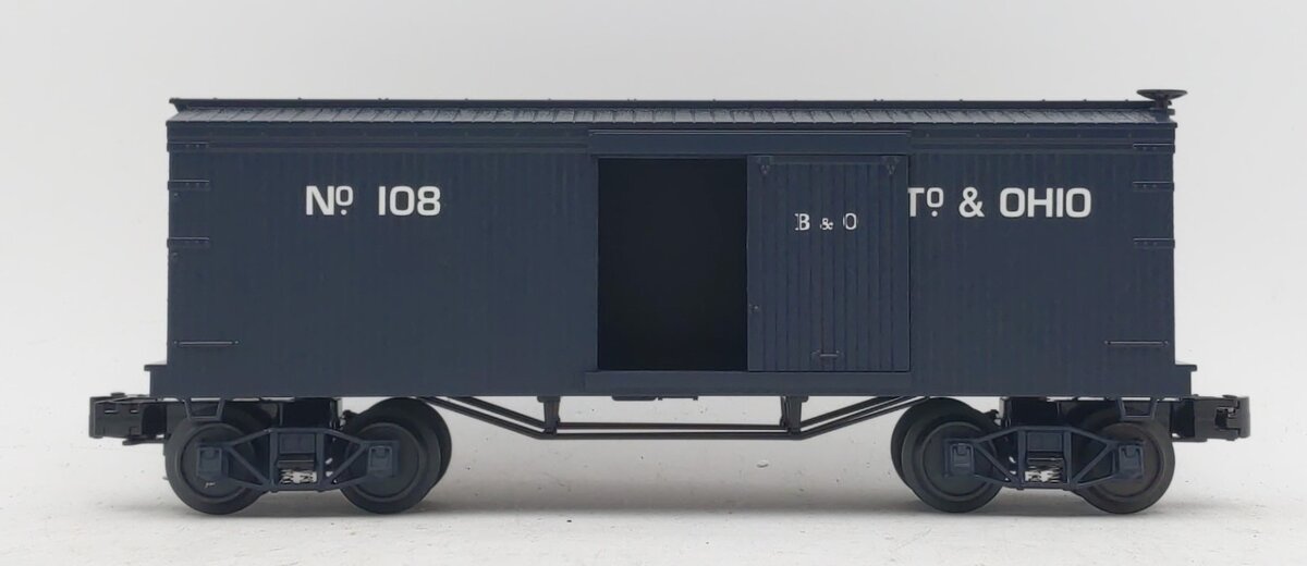 MTH 30-74025 O Gauge Confederate Army 19th Century 34' Boxcar #108 LN/Box
