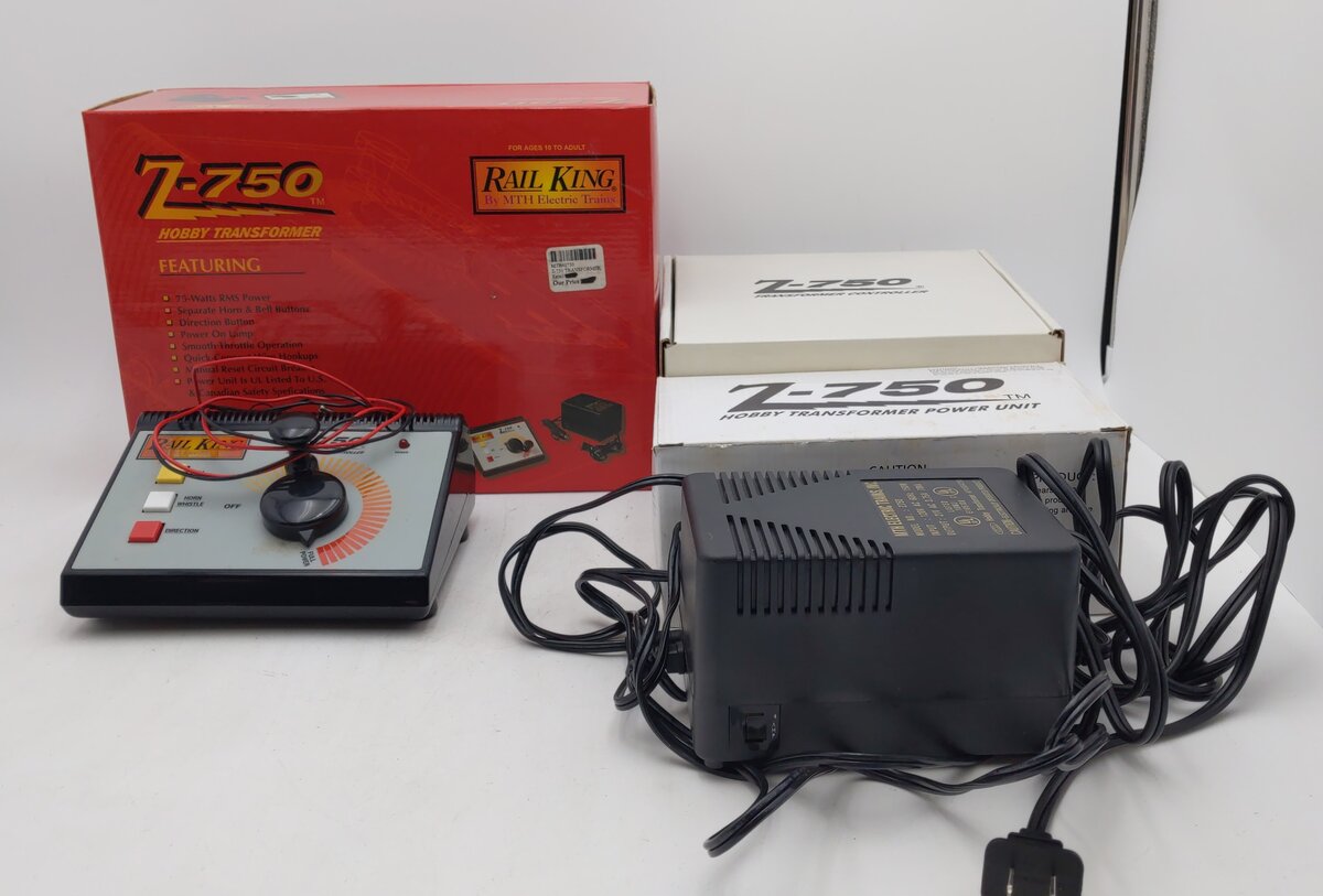 MTH 40-750 Z-750 Hobby Transformer with Controller NIB