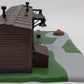 MTH 30-90012 O Brown Work Office W/ Operating Fire LN/Box