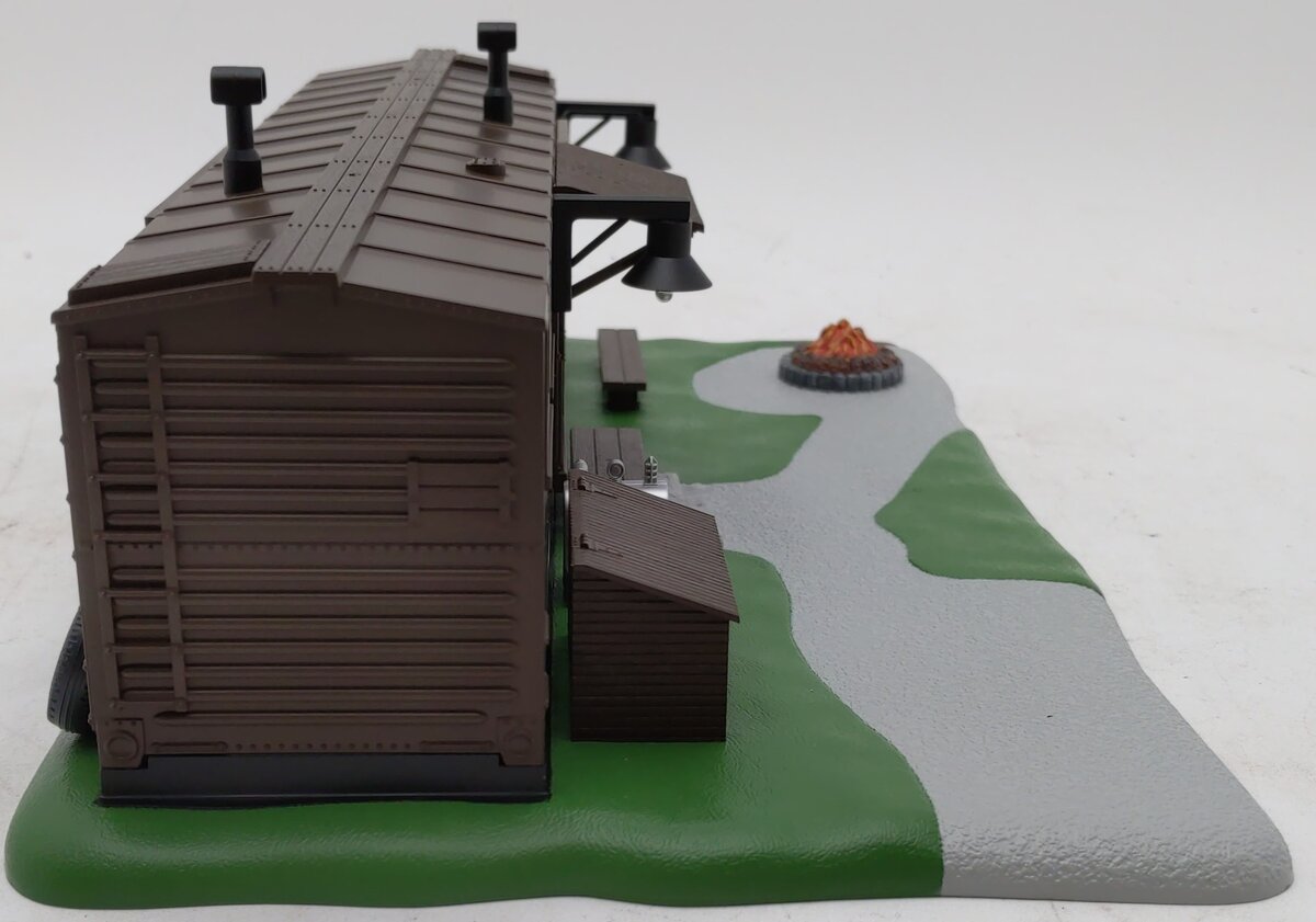 MTH 30-90012 O Brown Work Office W/ Operating Fire LN/Box