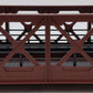 MTH 40-1032 O Gauge Rust Girder Bridge and Bridge Piers