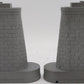 MTH 40-1032 O Gauge Rust Girder Bridge and Bridge Piers