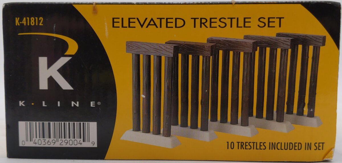 K-Line K41812 O Elevated Trestle Set LN/Box
