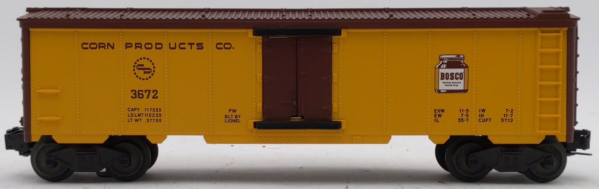 Lionel 6-36702 O Gauge Postwar Celebration Operating Bosco Milk Car EX/Box
