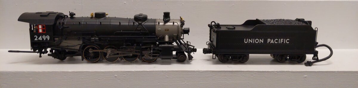 K-Line K3690-2499CC Union Pacific Mikado Steam Loco w/Railsounds & TMCC #2499 EX/Box
