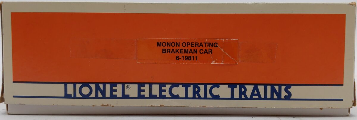 Lionel 6-19811 O Gauge Monon Operating Brakeman Car EX/Box
