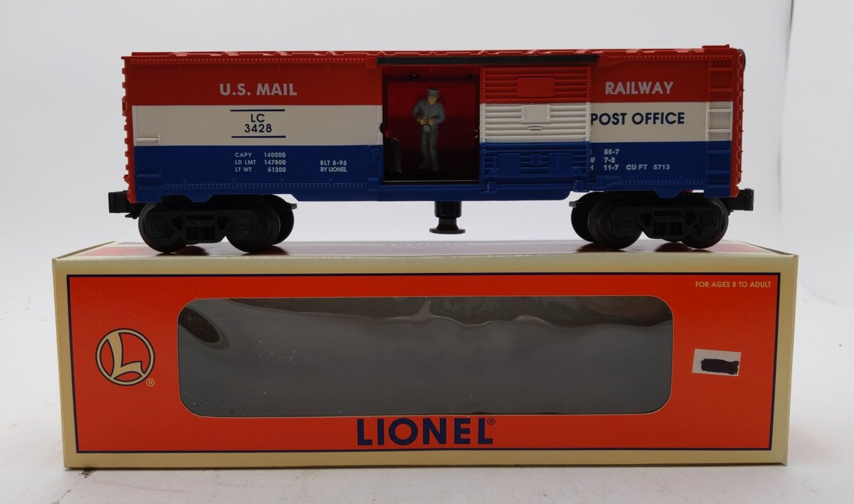 Lionel 6-19830 O Gauge US Mail Operating Boxcar LN/Box
